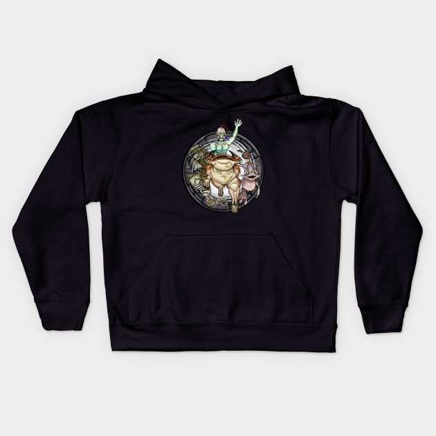 Oddworld Heroes Kids Hoodie by WarioPunk